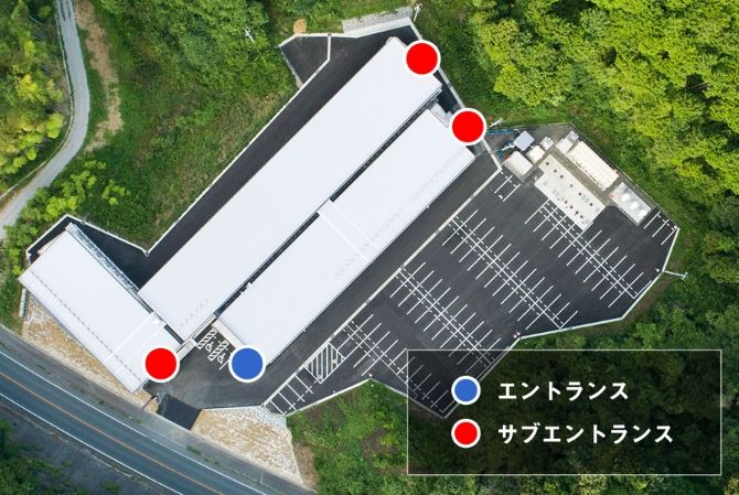 エントランス配置